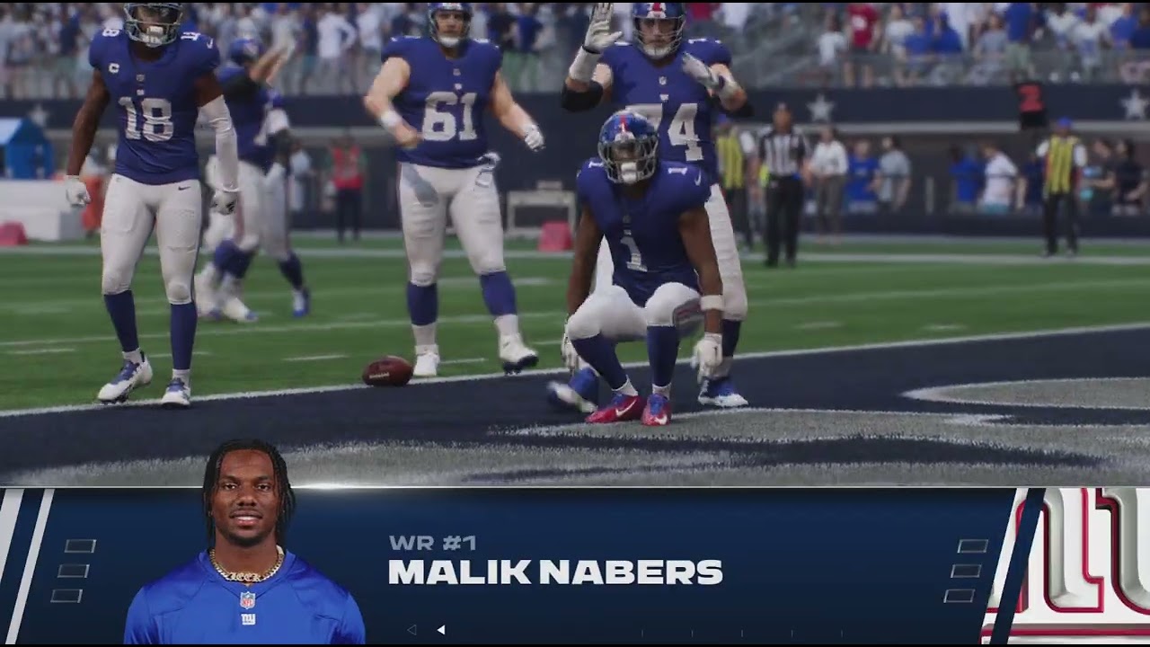 Madden NFL 26 Giants&Cowboys Week 2 Highlights