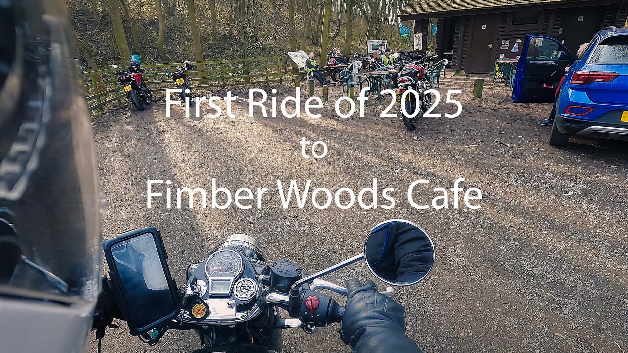 First Ride of 2025 to Fimber Woods Cafe