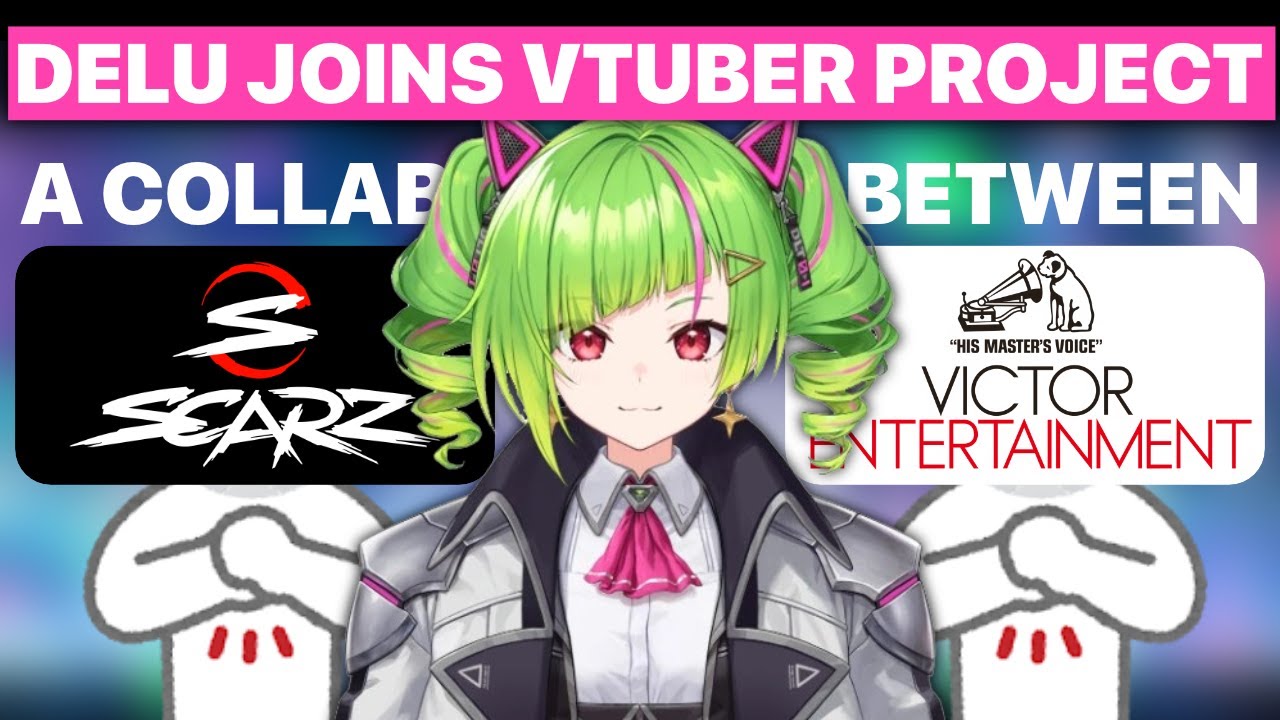 Delutaya Joins SCARZ & Victor Entertainment's Vtuber Project [Eng Subs]