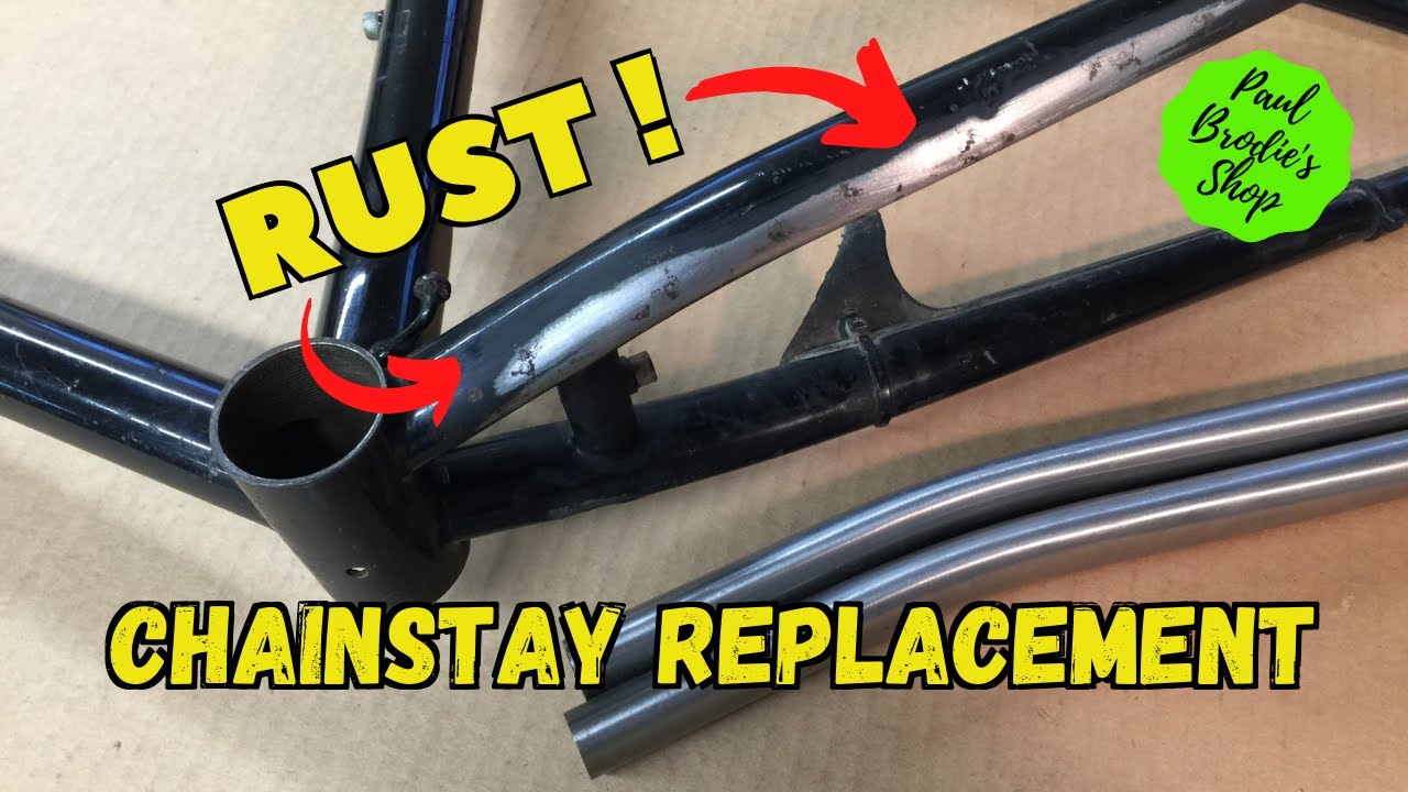 Replacing rusty chainstays - Framebuilding 101 with Paul Brodie