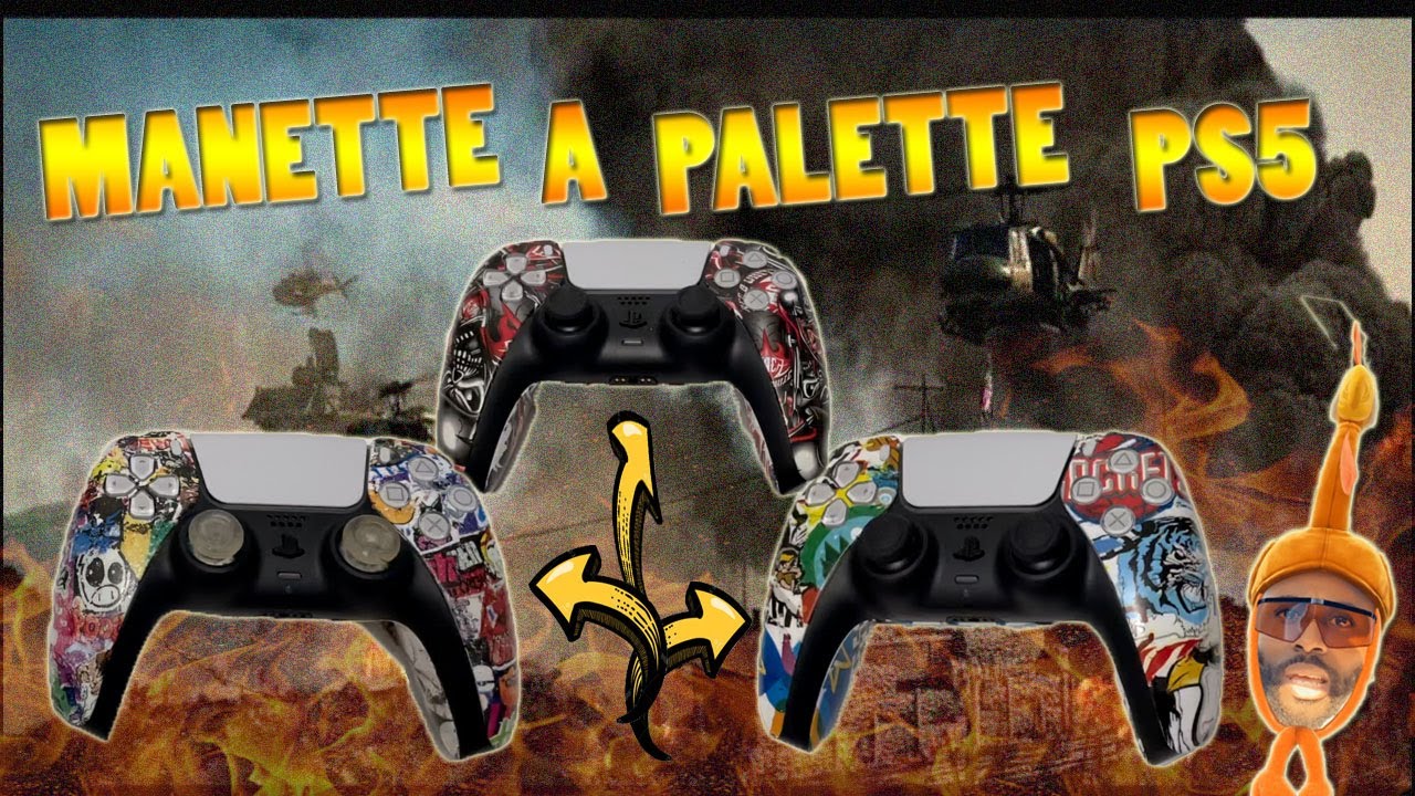 ***Tuto*** FABRIQUER MANETTE A PALETTE PS5 FULL CUSTOM !!!