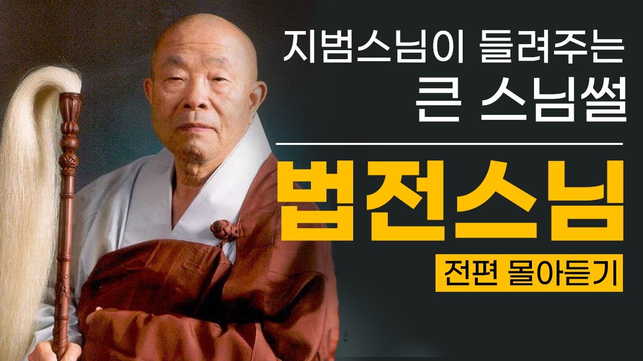 #법전스님 | 어디서도 들을 수 없는 큰스님 썰!📖(출가부터 원적까지 한방에 몰아듣기👂) #절구통수좌 #누구없는가 #묵담스님 #성철스님 #원인스님