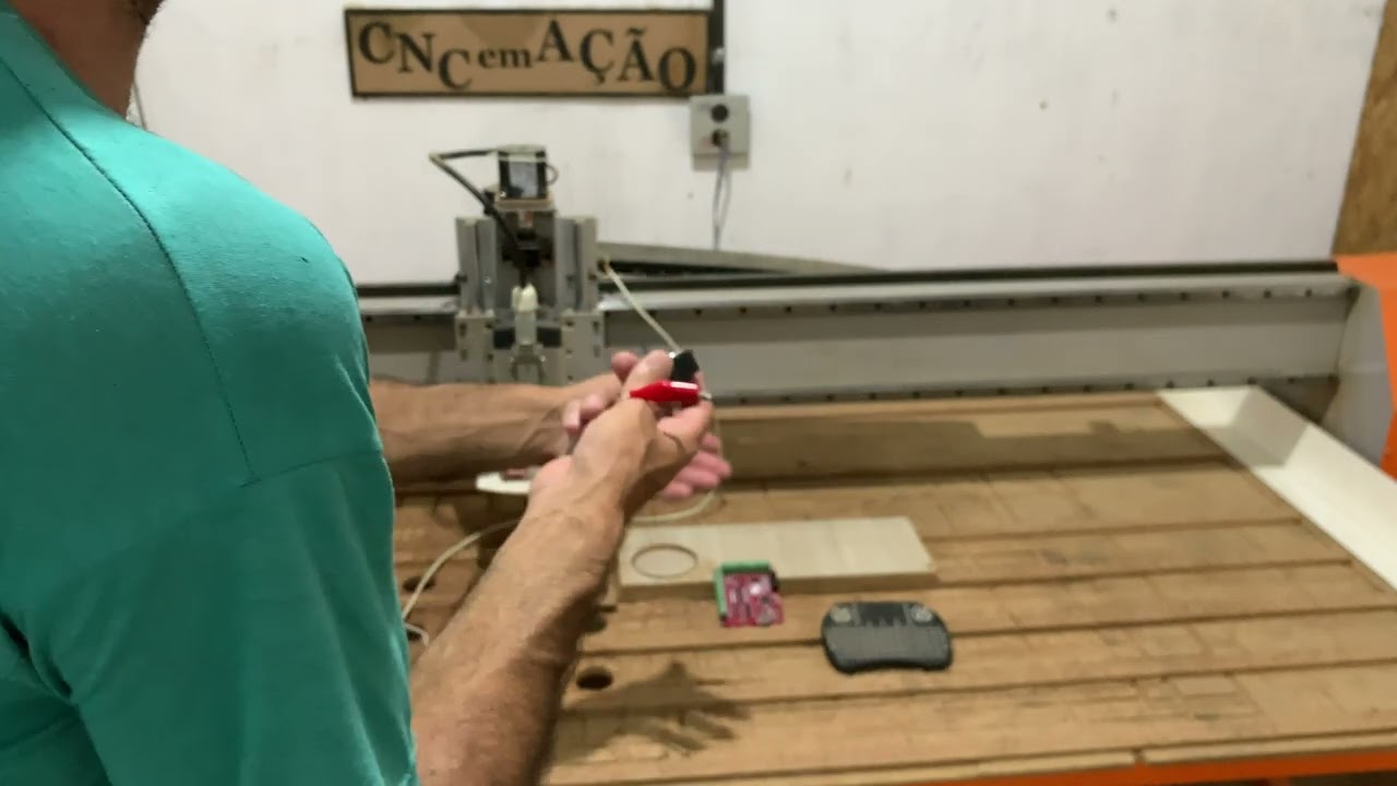 Como configurar o probe na cnc router mach3 script codigo passo a passo