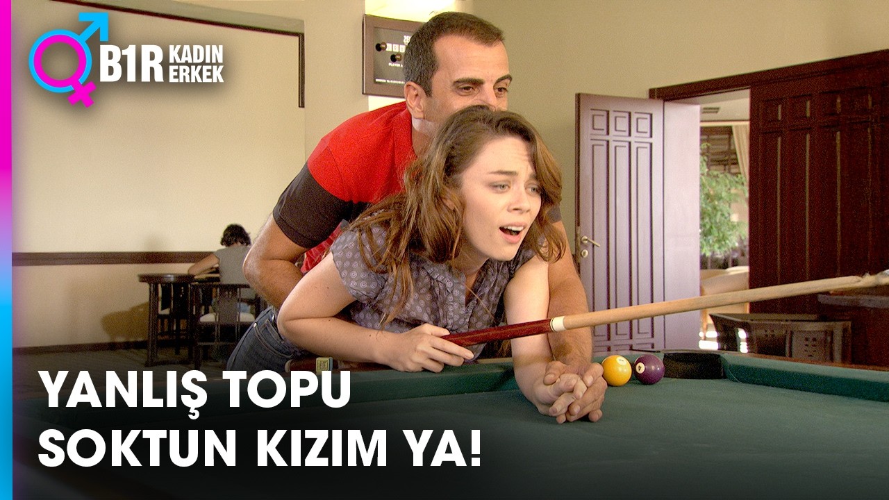 ZEYNEP BİLARDO ÖĞRENİYOR 😃 | 1 Kadın 1 Erkek