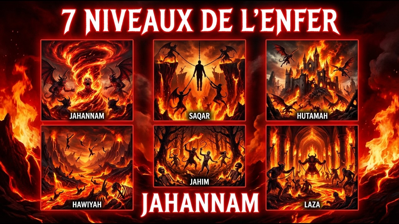 Les 7 niveaux de L'ENFER expliqués  !