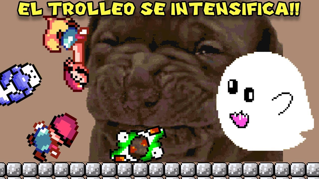 El TROLLEO se INTENSIFICA !! - Jugando Diagonal Mario 2 con Pepe el Mago (#2)