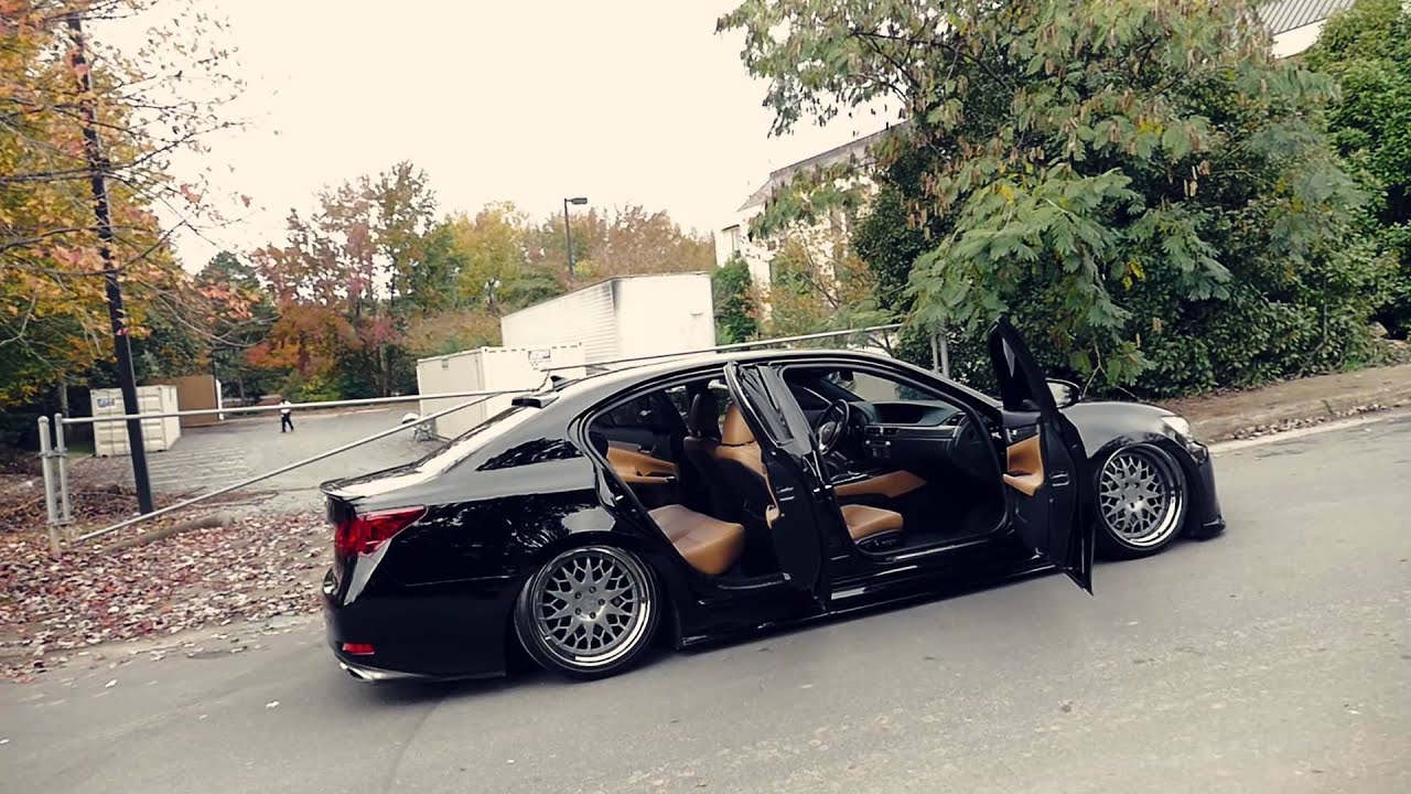 Bagged 2013 Lexus GS 350 F SPORT | Metrolina Auto Group | Stance