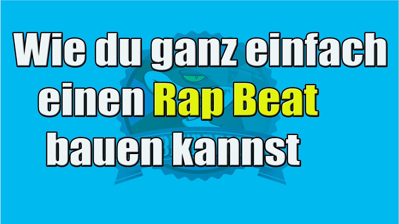 Einen Rap Beat bauen - Livetutorial (feat Paul Marx Media)