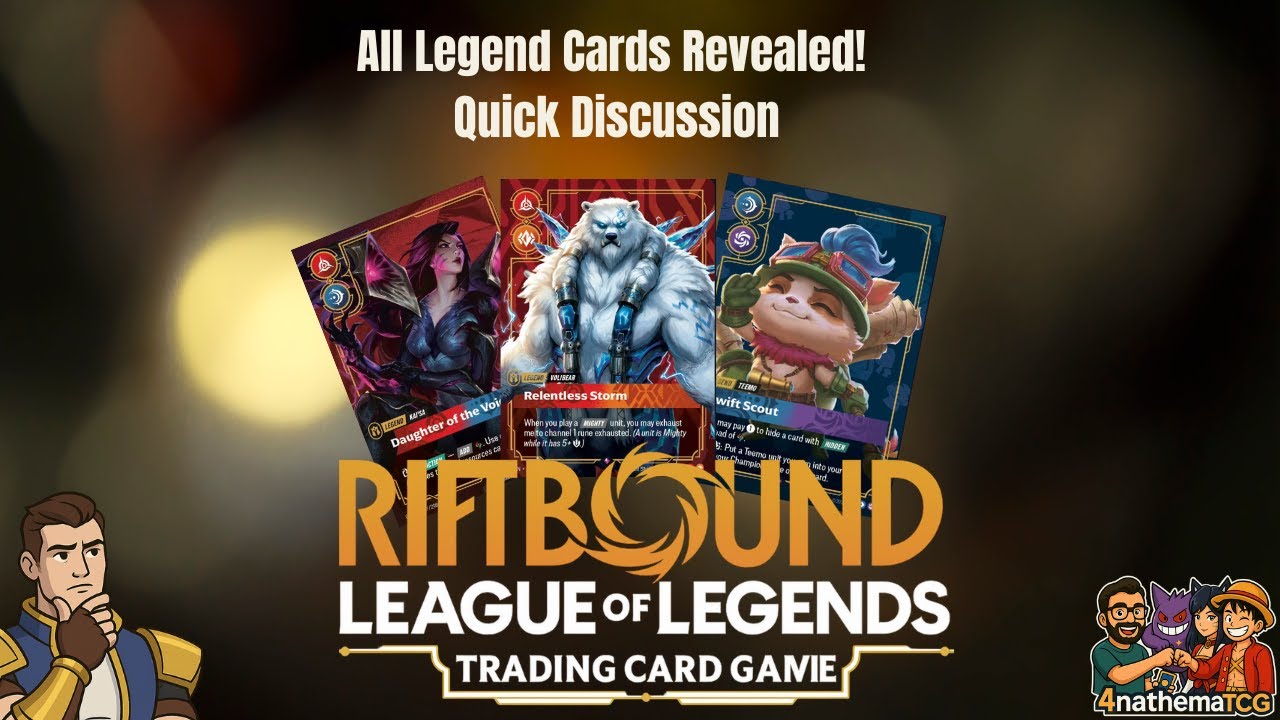 Every Riftbound Legend Revealed! First Impressions