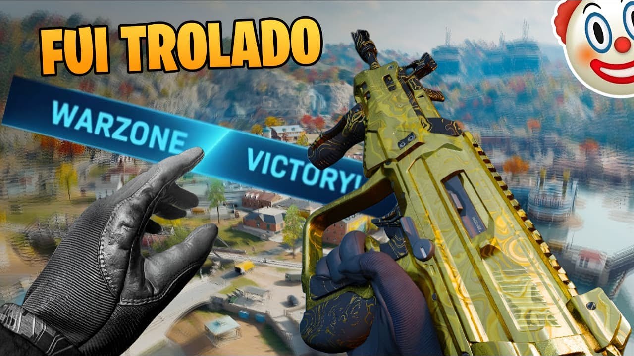 FUI TROLADO NO WARZONE… e o FINAL É INACREDITÁVEL!