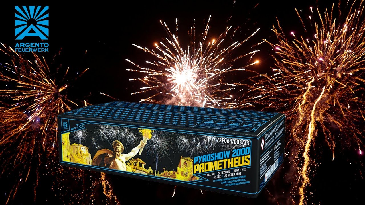 Argento Pyroshow 2000 Prometheus - 241 Schuss Verbund