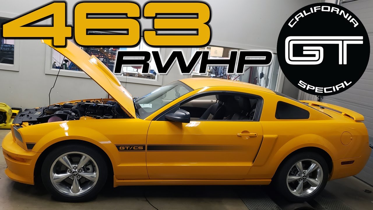 2008 Mustang Edelbrock Supercharger (CALIFORNIA SPECIAL) Dyno at Brenspeed