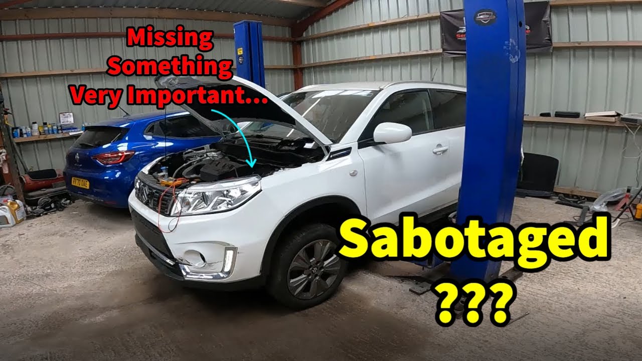 Эту Suzuki Vitara испортили? - Я не могу понять, что случилось с этой машиной...