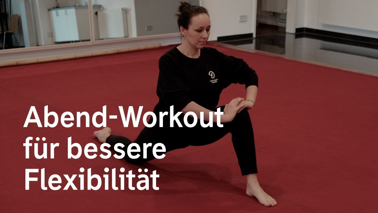 Abend-Workout für bessere Flexibilität