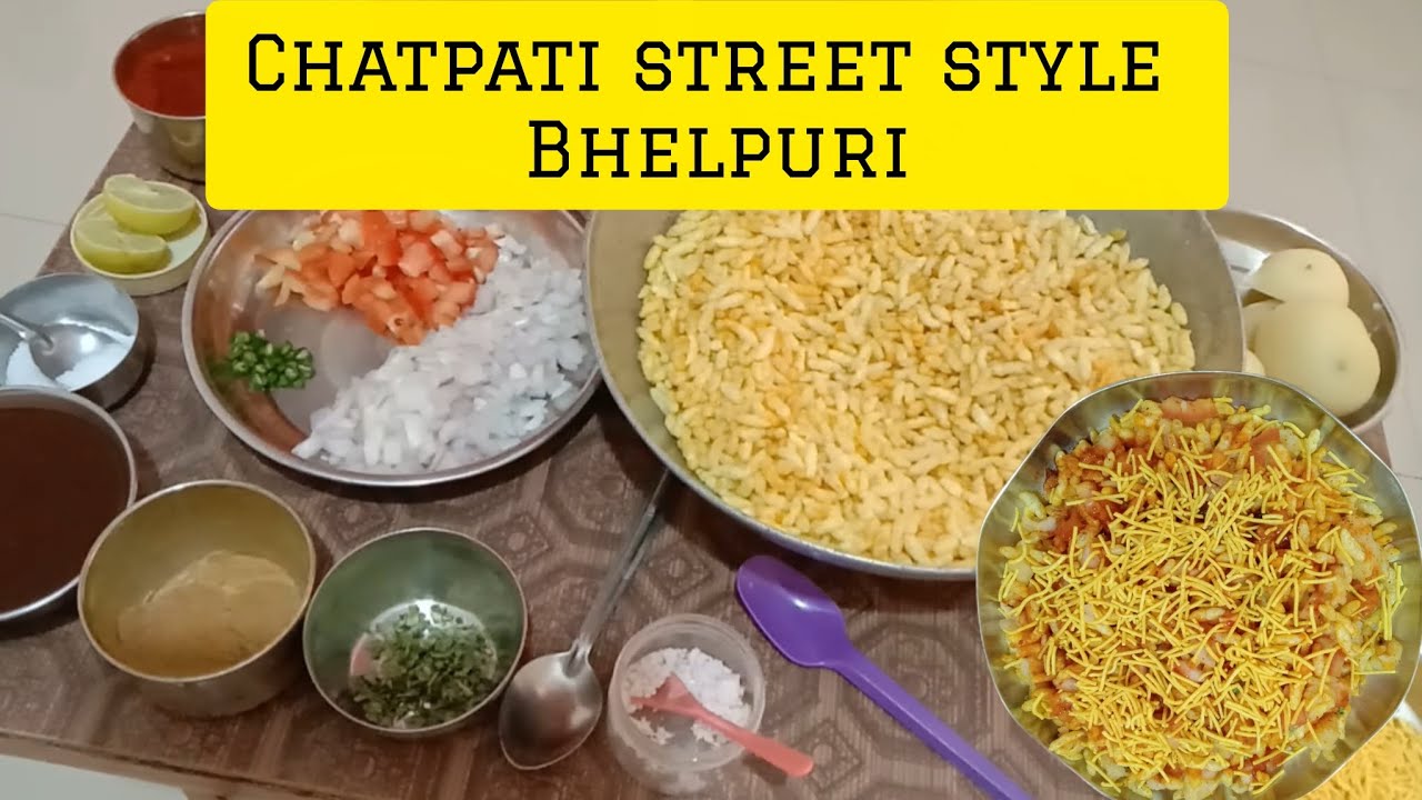 Chatpati street style Bhelpuri | ચટપટી ભેલ 😋 #bhelpuri #bhel #bhelrecipe #bhelpurichaat #streetfood 