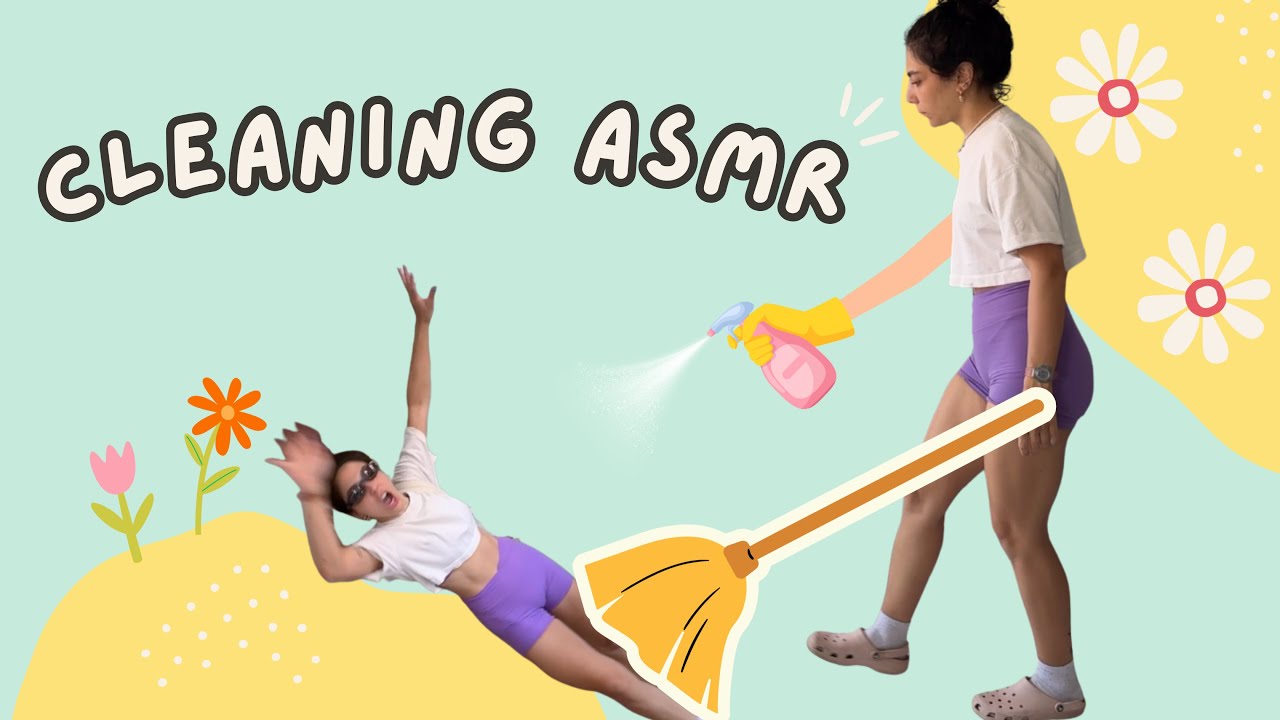 Cleansing the Birthing Studio from the evil Dust Bunnies!! ASMR