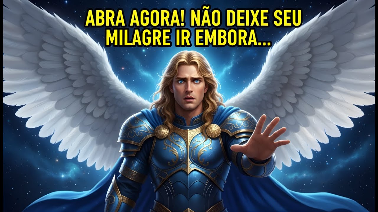 ARCANJO MIGUEL AVISA: SEU MILAGRE VAI EMBORA AGORA! NÃO IGNORE ISSO!