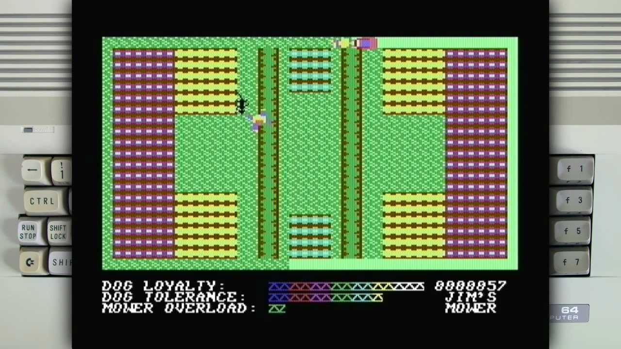 Hover Bovver on the Commodore 64