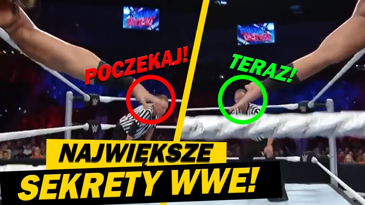 SEKRETY znane tylko zawodnikom WWE!