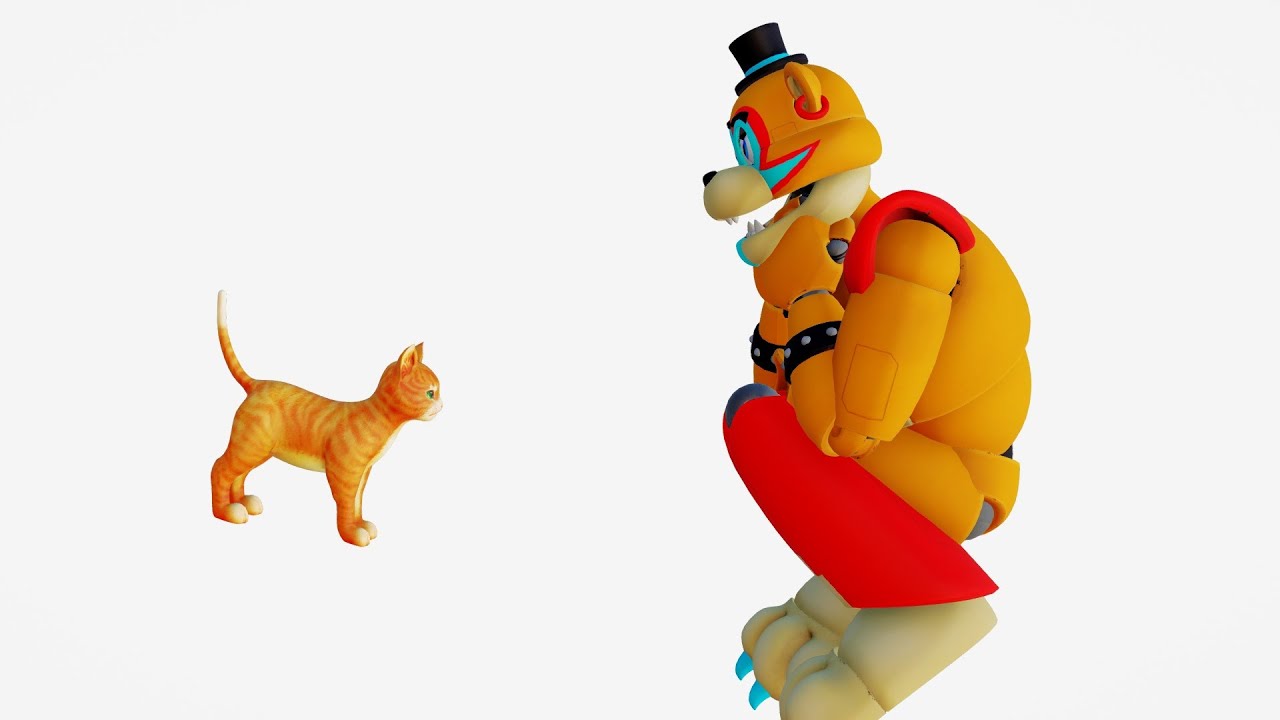 MMD FNAF SECURITY BREACH MEOW Collection