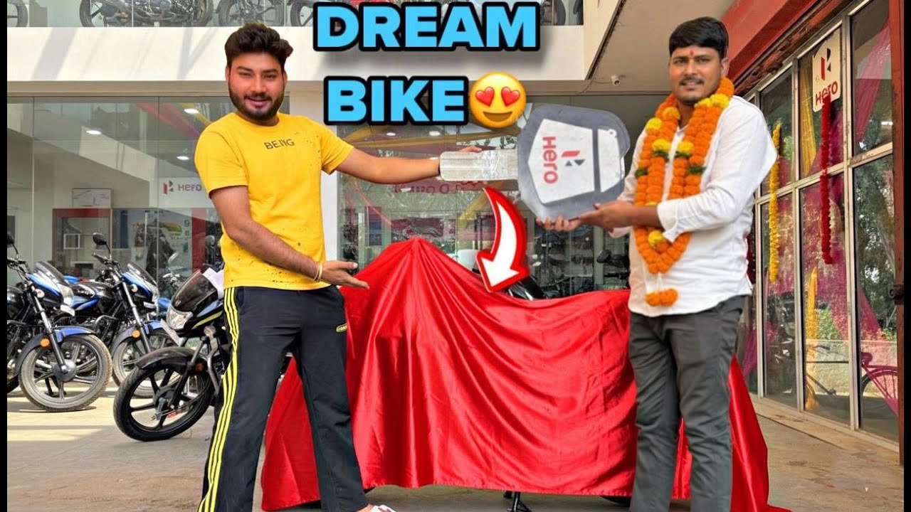 Finally Got New DREAM BIKE… 🥹 Taking Delivery !! ❤️