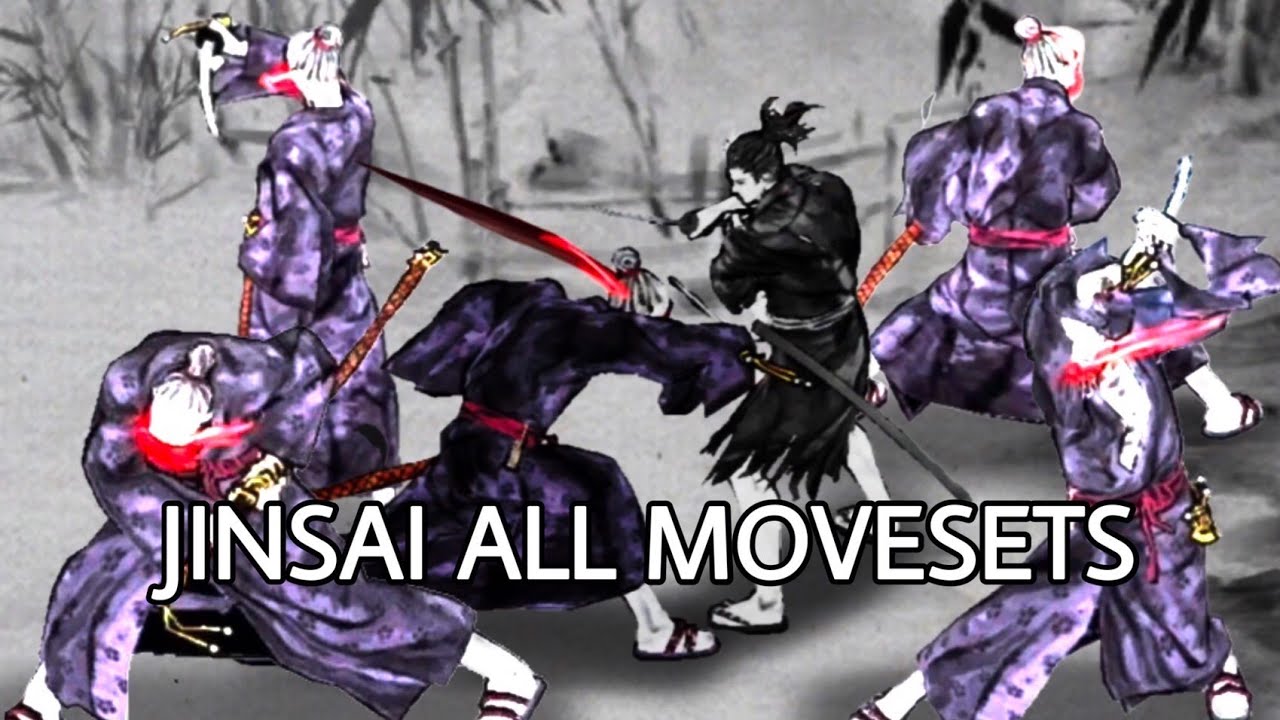 Katsushika Jinsai ALL Movesets [Ronin​: The Last Samurai Moveset Ep.1]