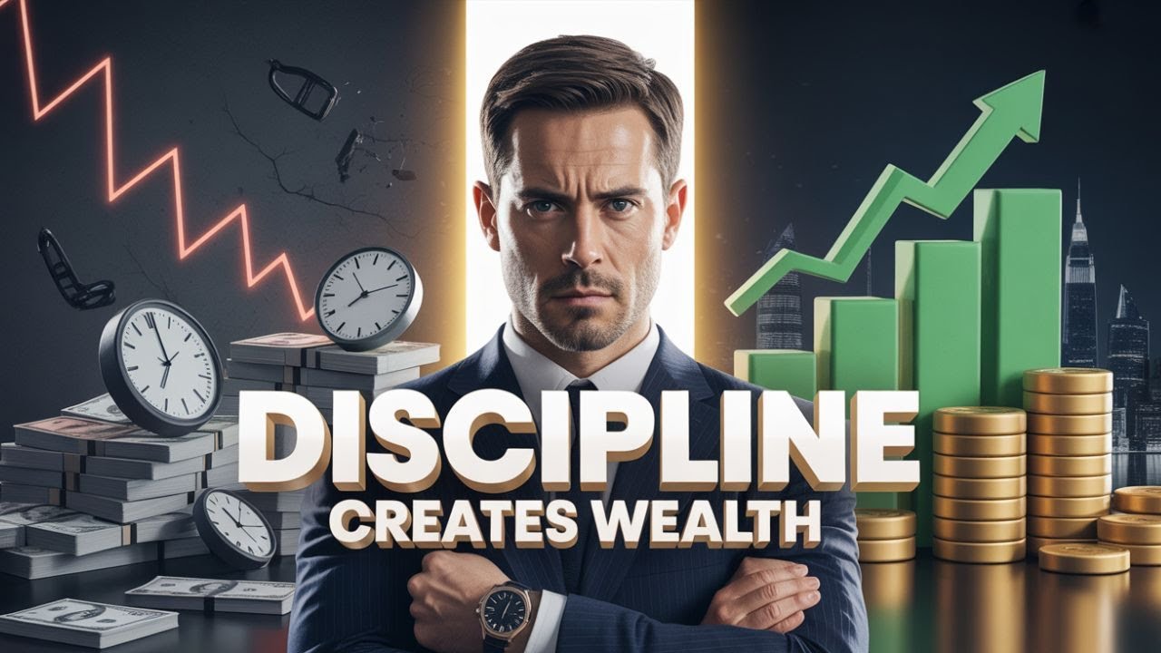 Discipline Creates Wealth 🔒 Build Money Habits That Last || #discipline #wealth @FinanceVault-YT
