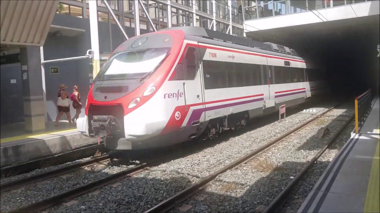 Riding the C1 Cercanias around Malaga