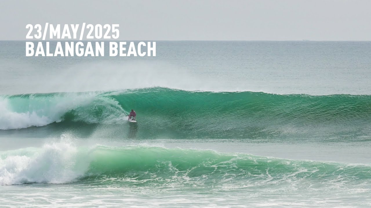 Long Open Waves at Balangan Beach, Bali - RAWFILES - 23/MAY/2025, 4K