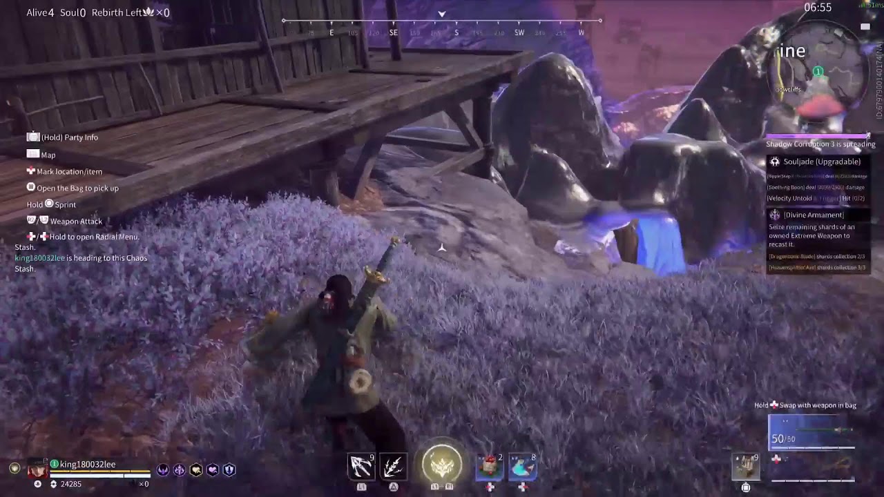 (Naraka Bladepoint) Grinding Rank Inor wan main character