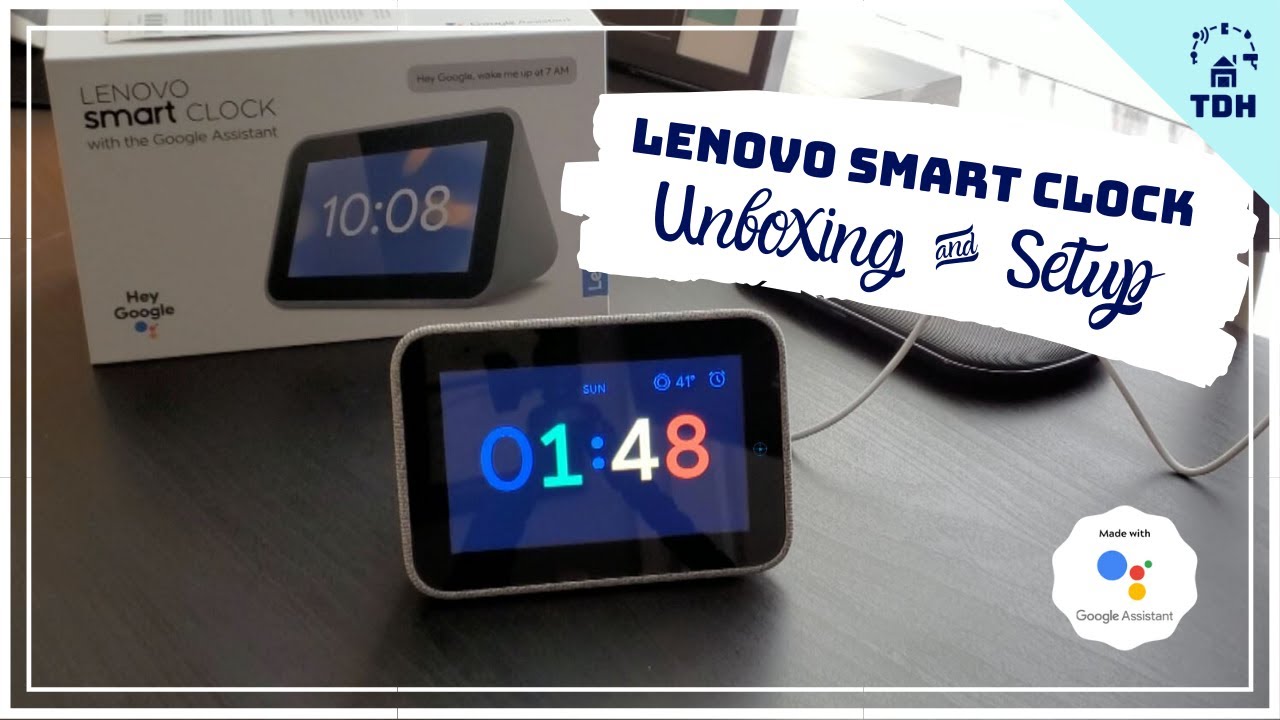 Lenovo Smart Clock | Unboxing & Setup Demo |TECHnically Designed Home