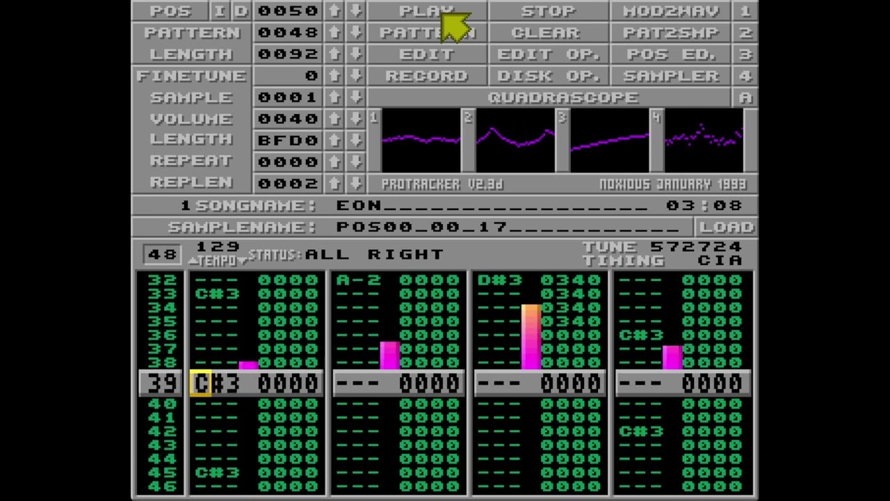 h0ffman - Eon (Amiga Demo Soundtrack)