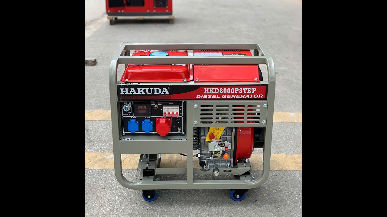 Ưu điểm máy phát điện chạy dầu HKD8000P3TEP