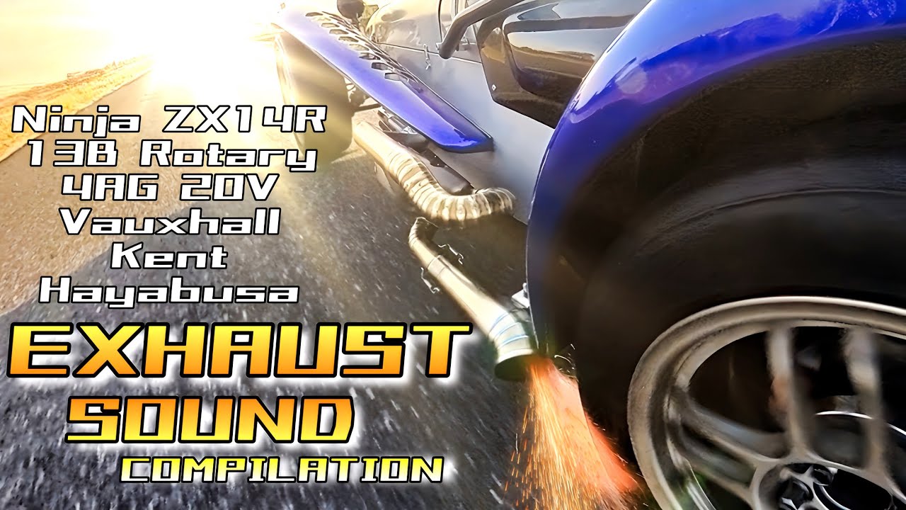 Super seven Exhaust Sound Compilation 【スーパーセブン】【排気音】
