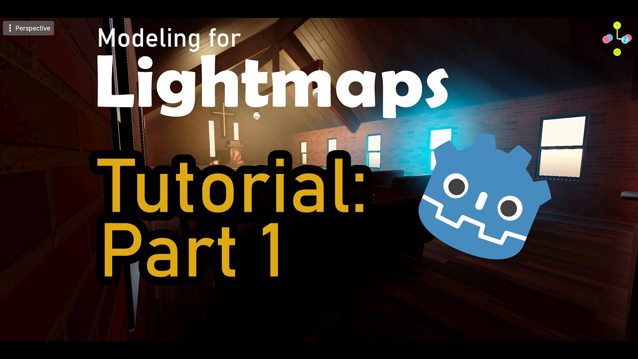 Lightmap Baking in Godot Part 1 - Modeling and Scene Setup