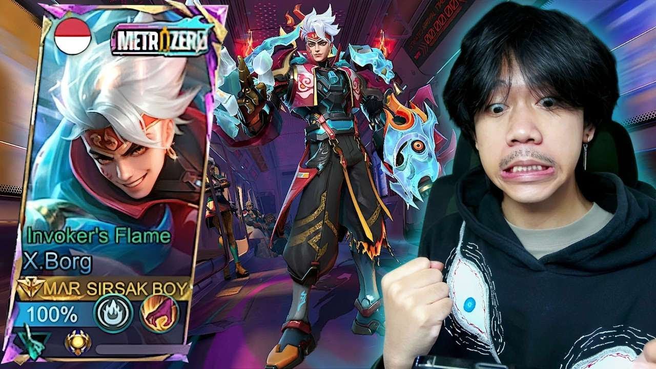 REVIEW SKIN METRO ZERO XBORG TERHOKI DI DUNIA - Mobile legends