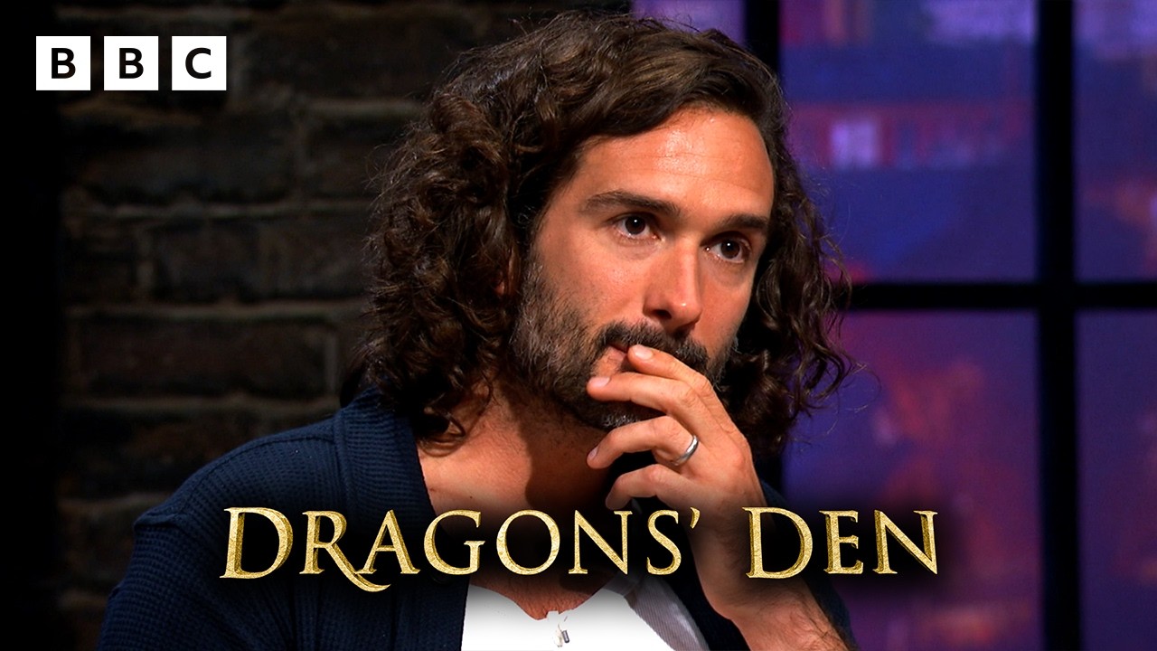 Emotional pitch brings Joe Wicks to tears | Dragons' Den - BBC