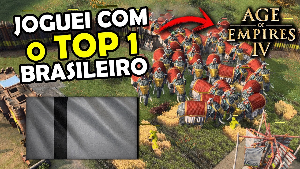 Essa Estrat&eacute;gia &eacute; Absurda no TG do Age of Empires 4 - Gameplay Dinastia Tughlaq