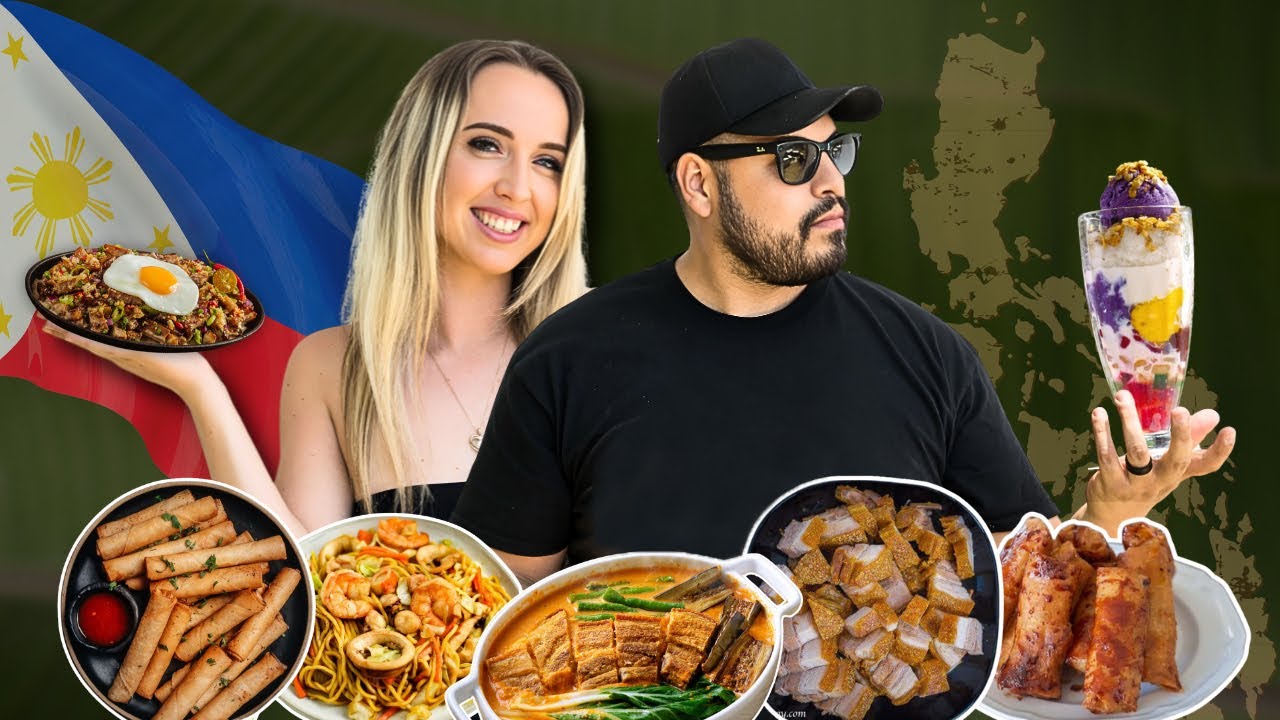 ВПЕРВЫЕ ПРОБУЕМ ФИЛИППИНСКУЮ ЕДУ | ФИЛИПИНСКАЯ КУХНЯ