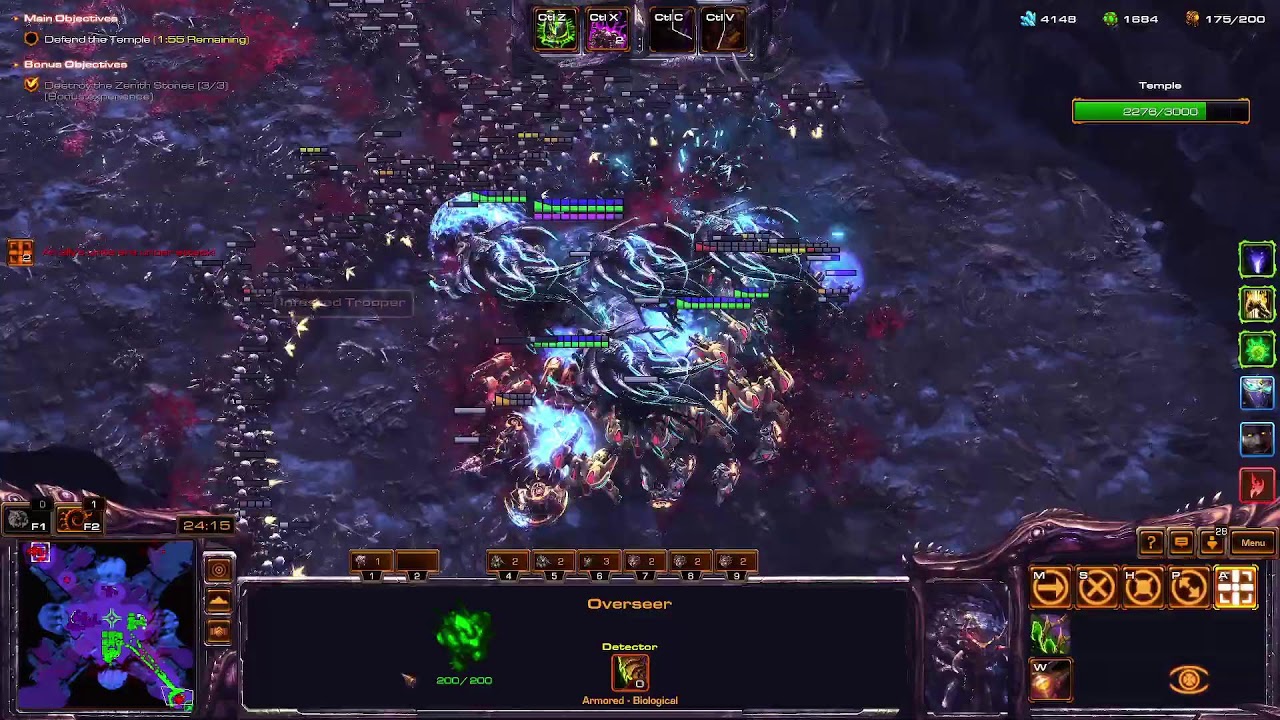 STARCRAFT 2 INFESTADOS VS MENGSK