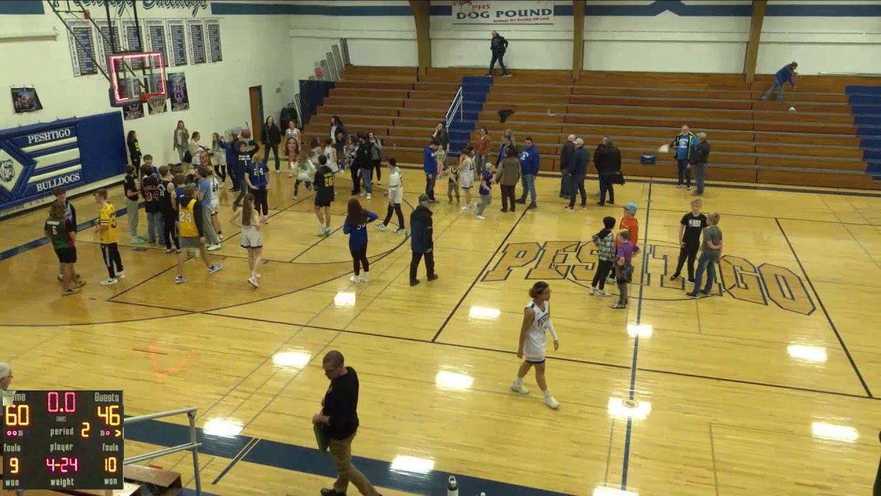 Peshtigo High School vs Southern Door High School Womens Varsity Basketball