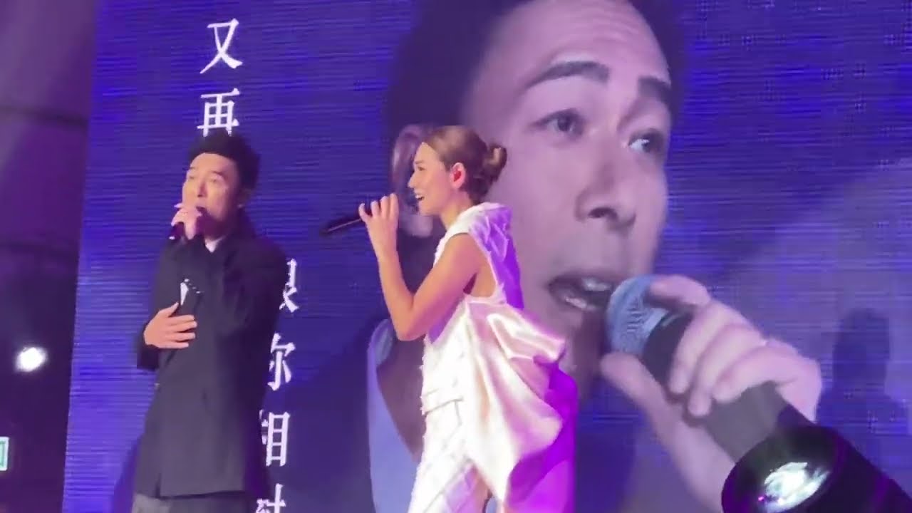 車婉婉演唱會｜許志安做嘉賓￼｜《會過去的》｜中年好聲音 #中年好聲音 #許志安 #車婉婉