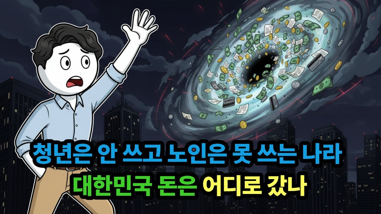 청년은 안 쓰고 노인은 못 쓰는 나라 대한민국 돈은 어디로갔나?ㅣ경제학ㅣ노후경제