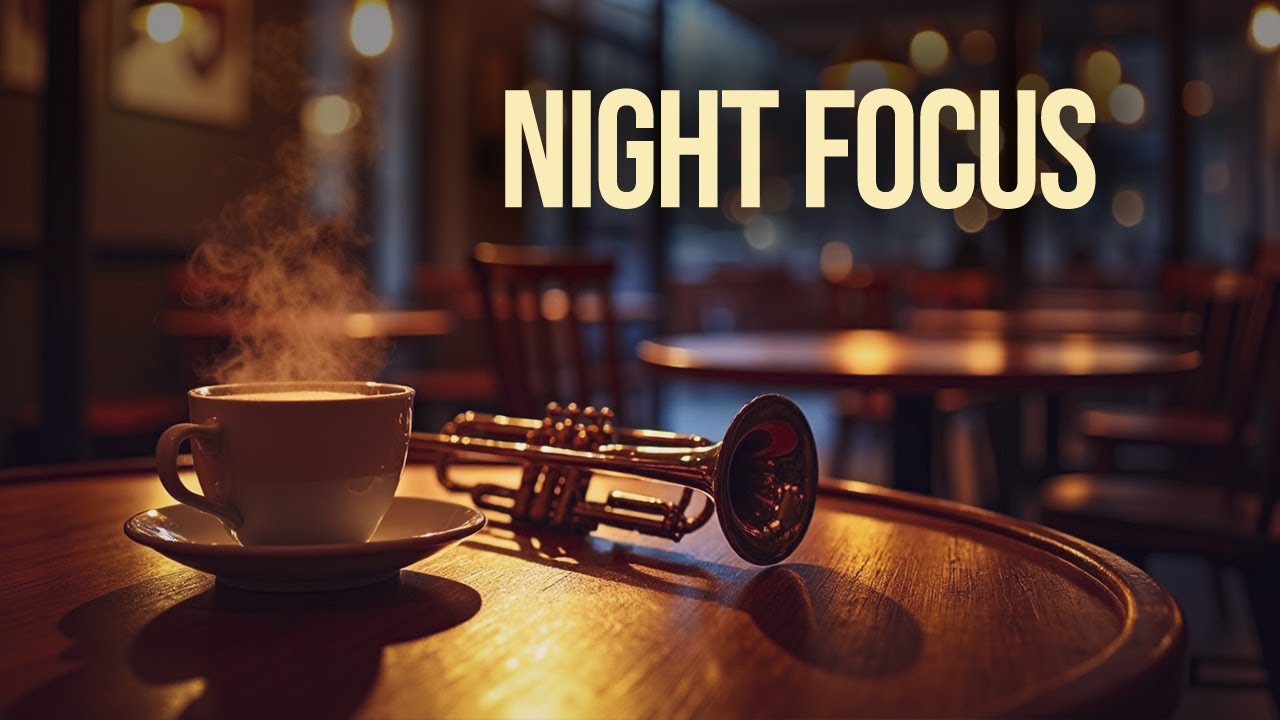 Late Night Café Jazz – Focus Music for Creative Work | Cozy Winter Mood