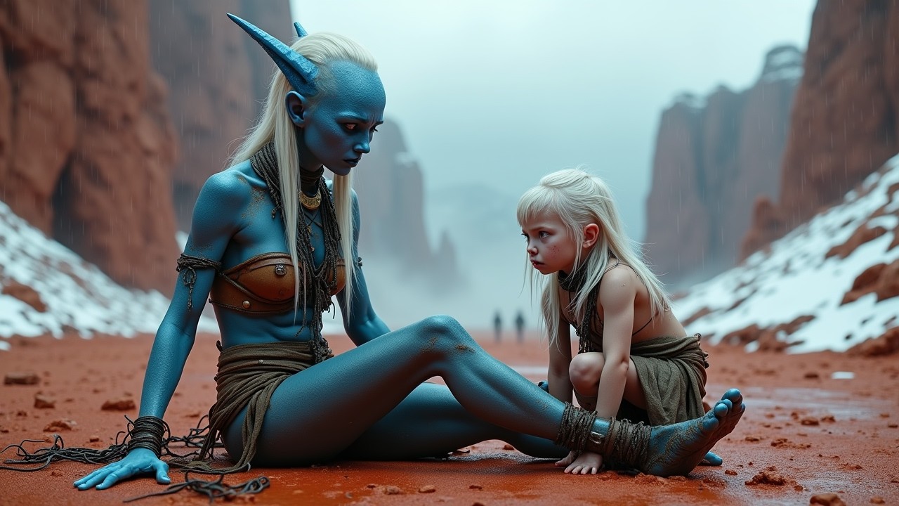 Please, Human&mdash;Save My Alien Mom from the Deadly Hunter's Trap! | HFY Sci-Fi Story