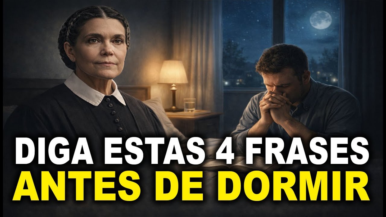 4 COISAS QUE VOCÊ PRECISA FALAR PARA DEUS ANTES DE DORMIR