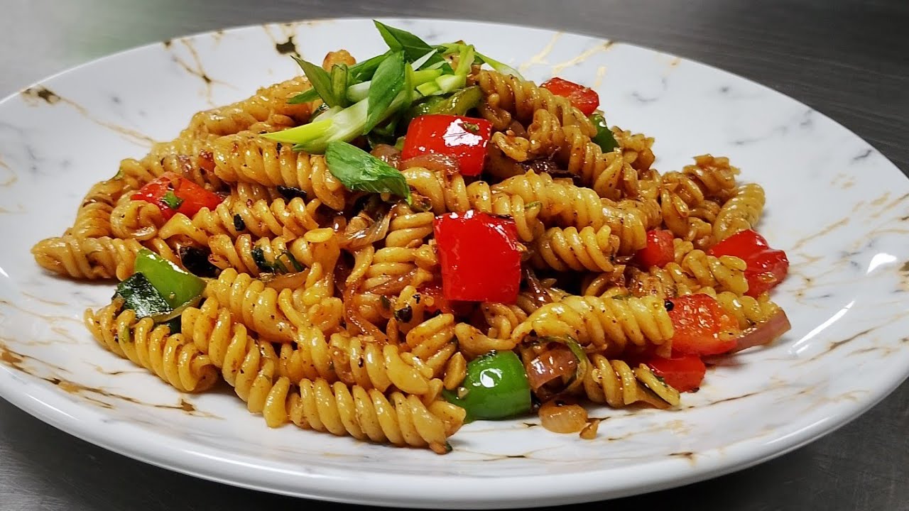 Chinese Style Pasta | Super Easy Fusion Recipe | Shabir Chef 