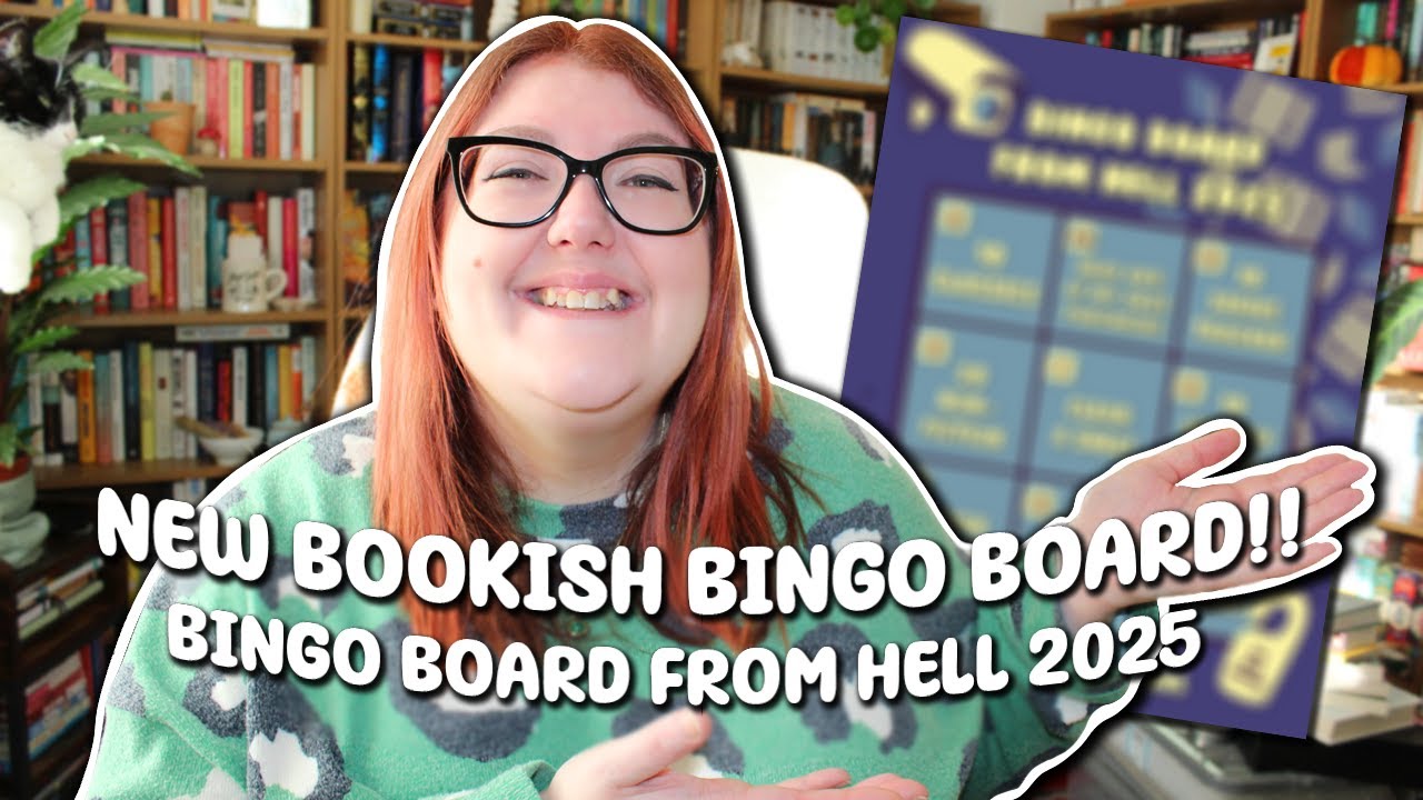 📚 BINGO BOARD FROM HELL... 2025!! | MY BOOK GOALS FOR 2025 📚 Literary Diversions