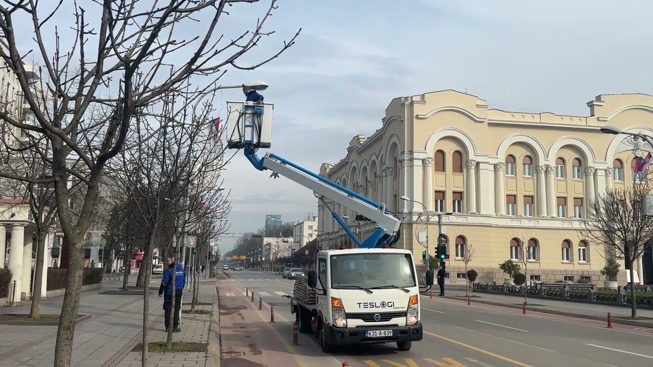 U Banjaluci postavljene zastave Srbije i Republike Srpske povodom Sretenja || TOK TV || 2026