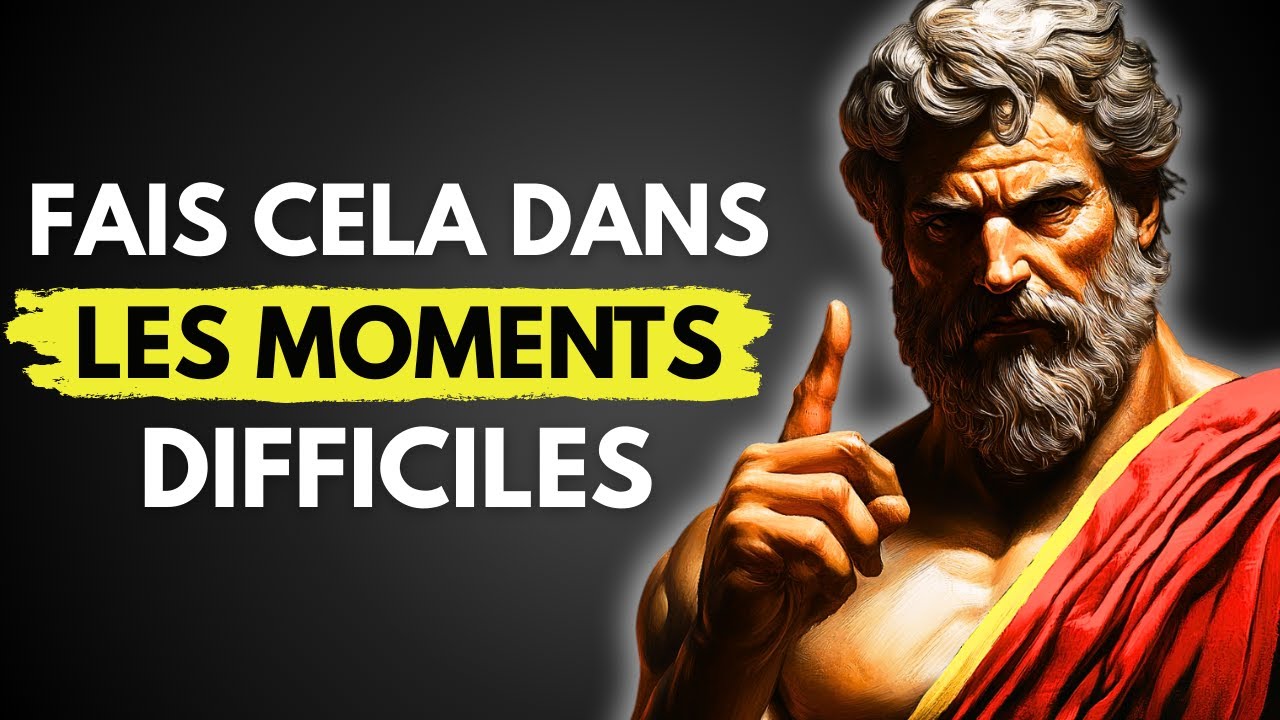 8 LEÇONS STOÏCIENNES POUR SURMONTER LES ÉPREUVES LES PLUS DIFFICILES DE LA VIE | STOÏCISME